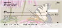 Brown Eyed Susans With Butterfly Personal Checks | NAT-38