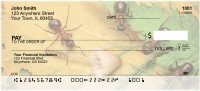Fern With Insects Personal Checks | NAT-49