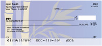 Bamboo Blues Personal Checks | NAT-55