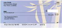 Bamboo Blues Personal Checks | NAT-55