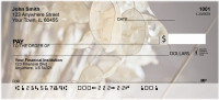 Dried Seed Pods and Flowers Personal Checks | NAT-58