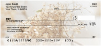 Dried Seed Pods and Flowers Personal Checks | NAT-58