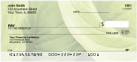 Foliage Abstract Personal Checks | NAT-60
