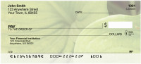 Foliage Abstract Personal Checks | NAT-60
