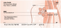 Filigree Floral And Lace Abstract Personal Checks | NAT-70