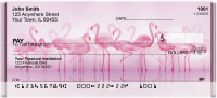 Pink Flamingo Personal Checks | QBA-39