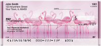 Pink Flamingo Personal Checks | QBA-39