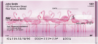 Pink Flamingo Personal Checks | QBA-39