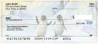 Penguin Sunrise Personal Checks | QBA-54