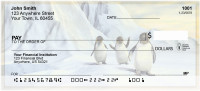 Penguin Sunrise Personal Checks | QBA-54