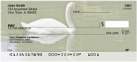 Swans A Swimming Personal Checks | QBA-63