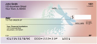Winged Silhouette Personal Checks | QBA-78