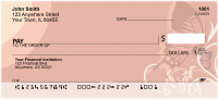 Butterflies And Blossoms Personal Checks | QBA-79