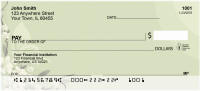Butterflies And Blossoms Personal Checks | QBA-79