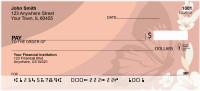 Butterflies And Blossoms Personal Checks | QBA-79