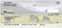 Grazing Cattle Personal Checks | QBB-11