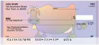 Moo Rainbows Personal Checks | QBB-15
