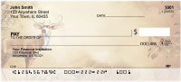 Deer On Fall Morning Personal Checks | QBB-17