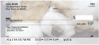 Sleepy Cocker Spaniel Puppy Personal Checks | QBB-42