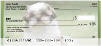 Shih Tzu Puppies Personal Checks | QBB-96