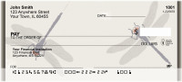 Dandelions And Dragonflies Personal Checks | QBC-06