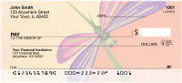 Flying Dragonfly Art Personal Checks | QBC-12