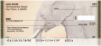 Wild Elephant Portraits Personal Checks | QBC-22