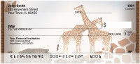 Giraffe Daze Personal Checks | QBC-56