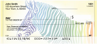 Stripes Of Many Colors Personal Checks | QBD-44