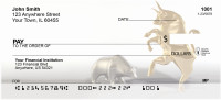 Bull Verses Bear Personal Checks | QBD-73