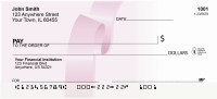 Pink Ribbons Of Hope Personal Checks | QBE-10
