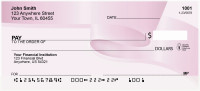 Pink Ribbons Of Hope Personal Checks | QBE-10