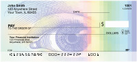 Rainbow Eyes Personal Checks | QBE-24