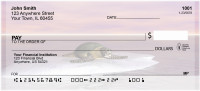 Sea Turles With Global Warming Personal Checks | QBE-26