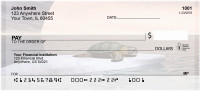 Sea Turles With Global Warming Personal Checks | QBE-26