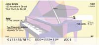 Pop 'Art Grand Piano Personal Checks | QBE-96