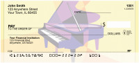 Pop 'Art Grand Piano Personal Checks | QBE-96