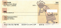 African Tribal Musicians Personal Checks