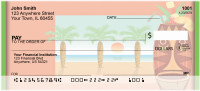 Tiki Beach Refreshments Personal Checks | QBF-23