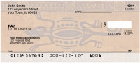Native American Art Personal Checks | QBF-28
