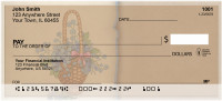 Vintage Florals Personal Checks | QBG-27