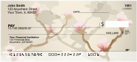 Oriental Cherry Blossoms Personal Checks | QBG-34