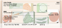 Framed Vegetables Personal Checks | QBH-43