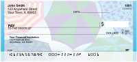 Raining Umbrellas Personal Checks | QBH-71