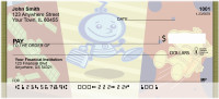 Quilted Futuristic Glimpse Personal Checks | QBH-79