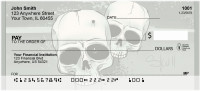 Skull Art Personal Checks