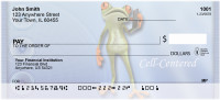 Cell Centered Personal Checks