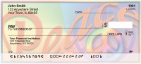 Rainbows Of Peace Personal Checks | QBI-93