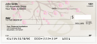 Cherry Blossom Serenity - D Personal Checks | QBJ-62