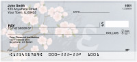 Cherry Blossom Serenity - E Personal Checks | QBJ-63